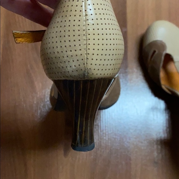 Jeffrey Campbell Leather Retro T Strap Shoes - Picture 7 of 16